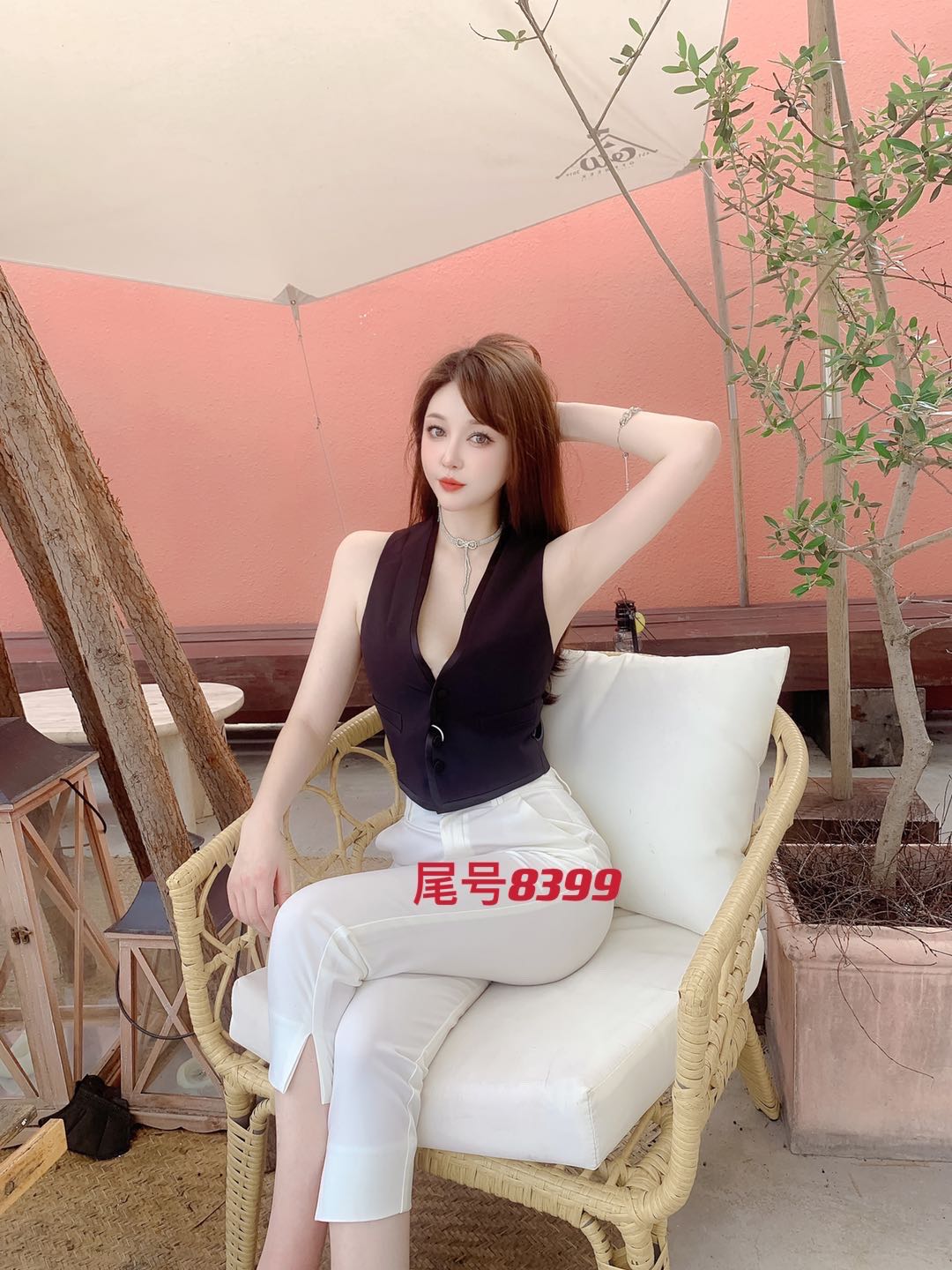 杭州模特细腰翘臀皮肤白嫩