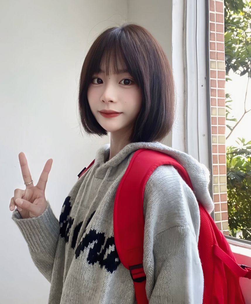 北京外围原生态短发美少女