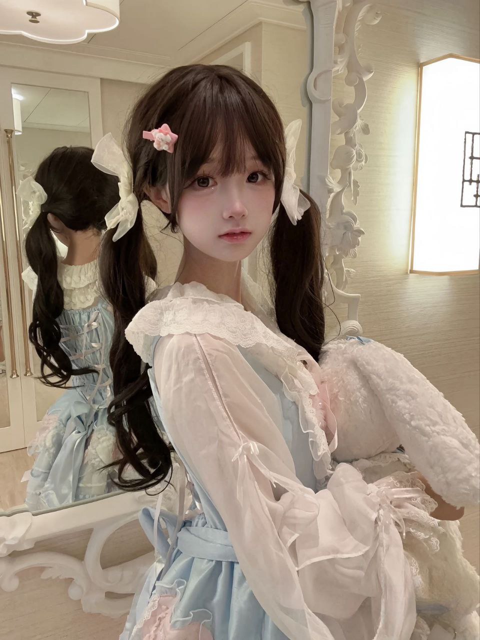 长沙外围80斤双马尾二次元萝莉