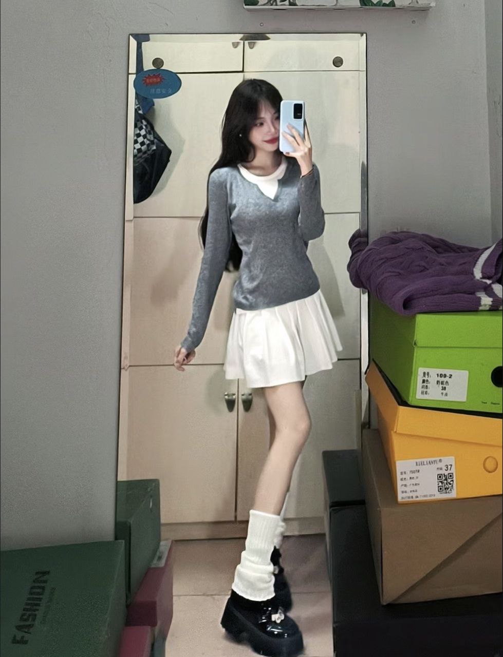 广州外围06学妹Jk白月光清纯动人初恋的味道