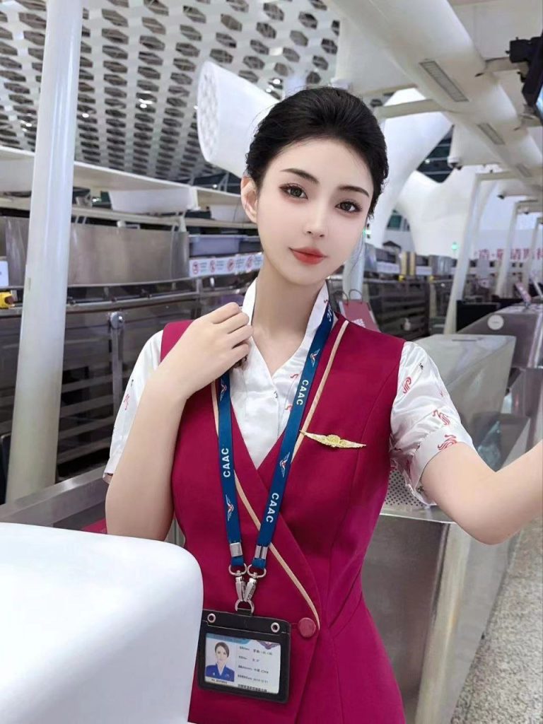 珠海外围南航在飞空姐长相甜美相关配图