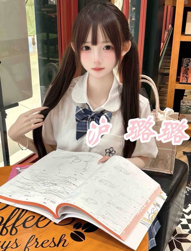 上海外围 静安06年极品萝莉 coser jk 女仆 二次元浓度满满相关配图