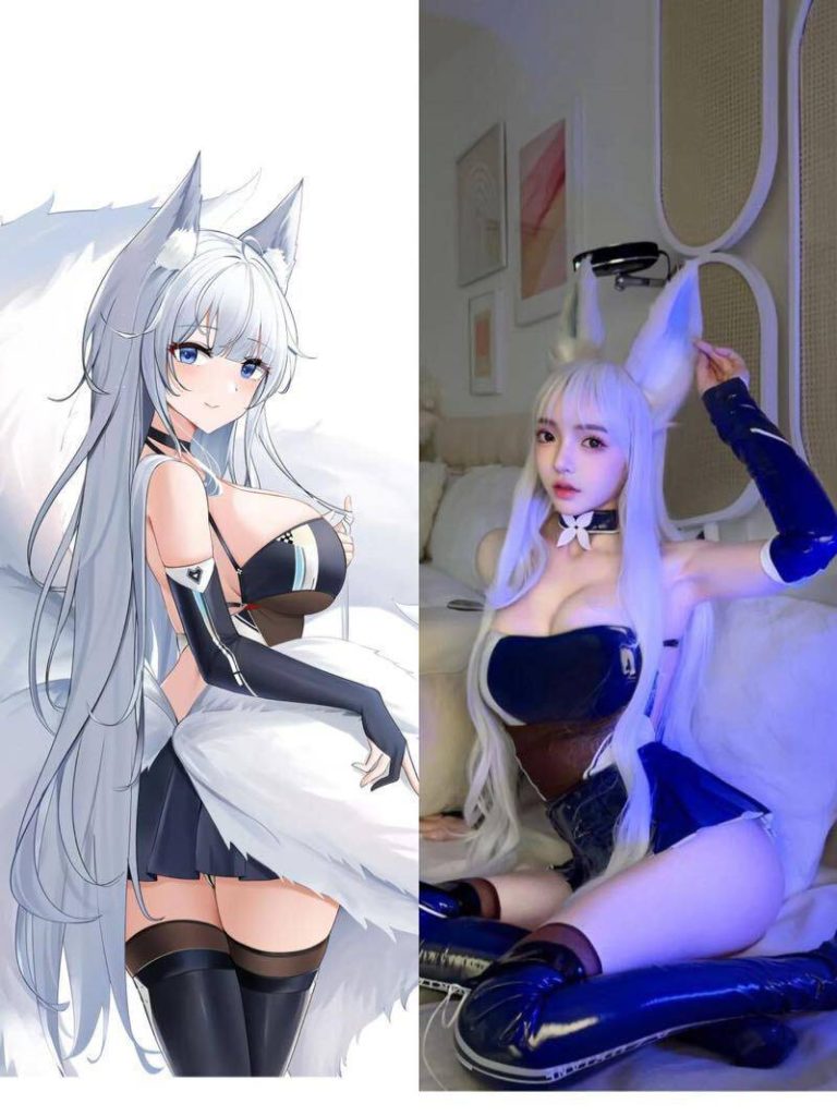 深圳外围 碧蓝航线19岁coser 168D极品萝莉相关配图