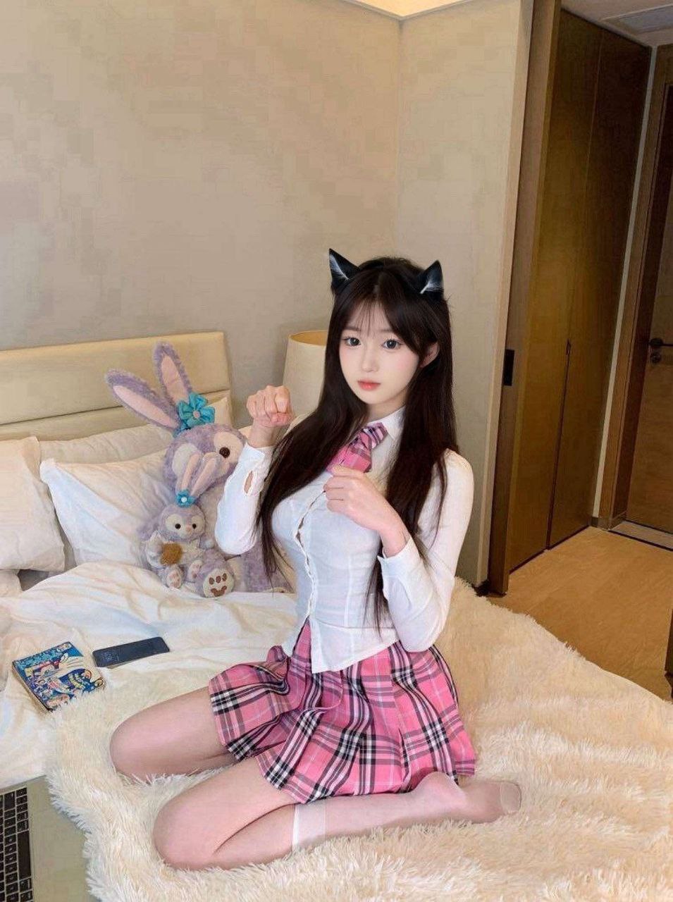 南京外围学生妹 162/95 天然C 萝莉 白嫩 兼职相关配图
