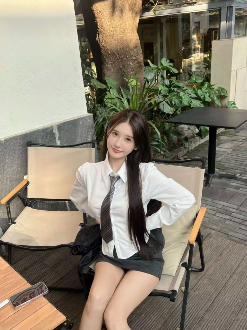 南宁外围学生妹 166/88 天然D 筷子腿 学妹 丝袜相关配图